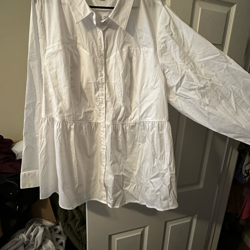 Torrid Elegant White Shirt